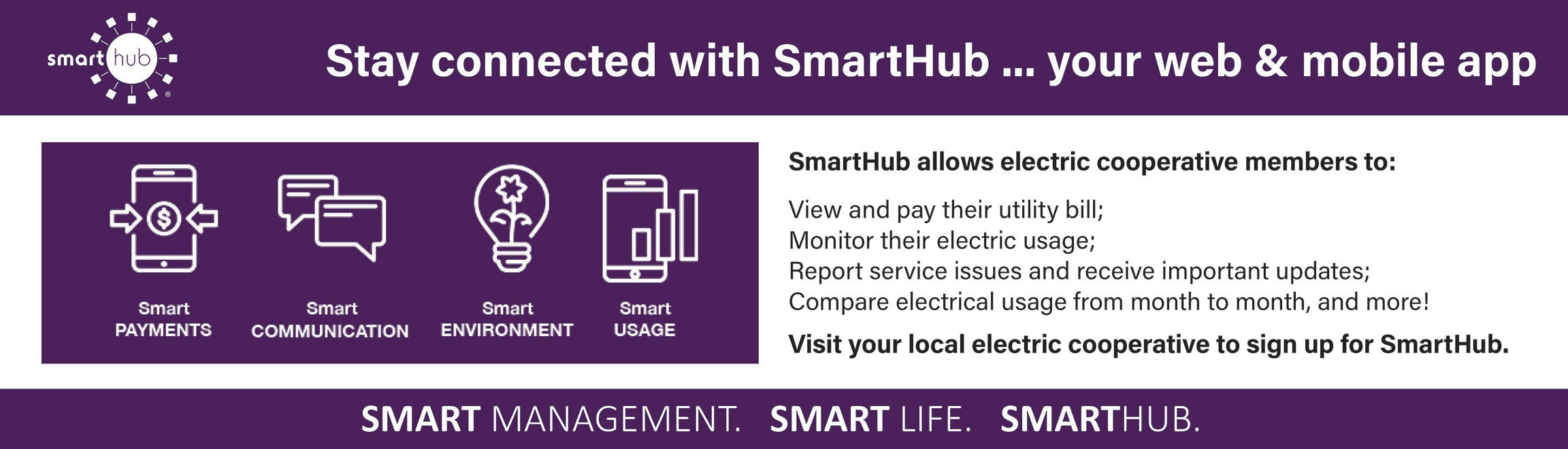 Sign up for SmartHub