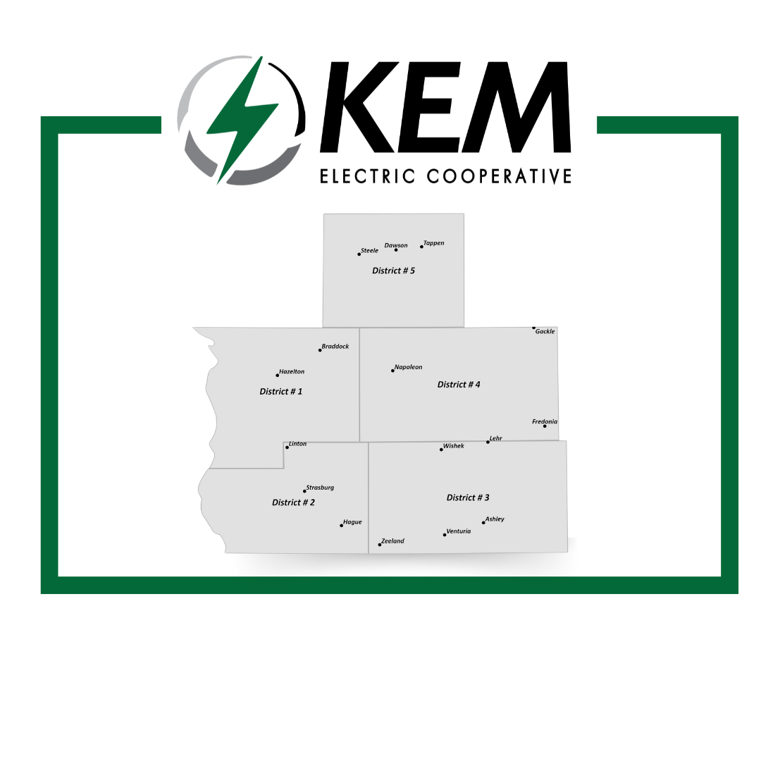 KEM Electric Service Area